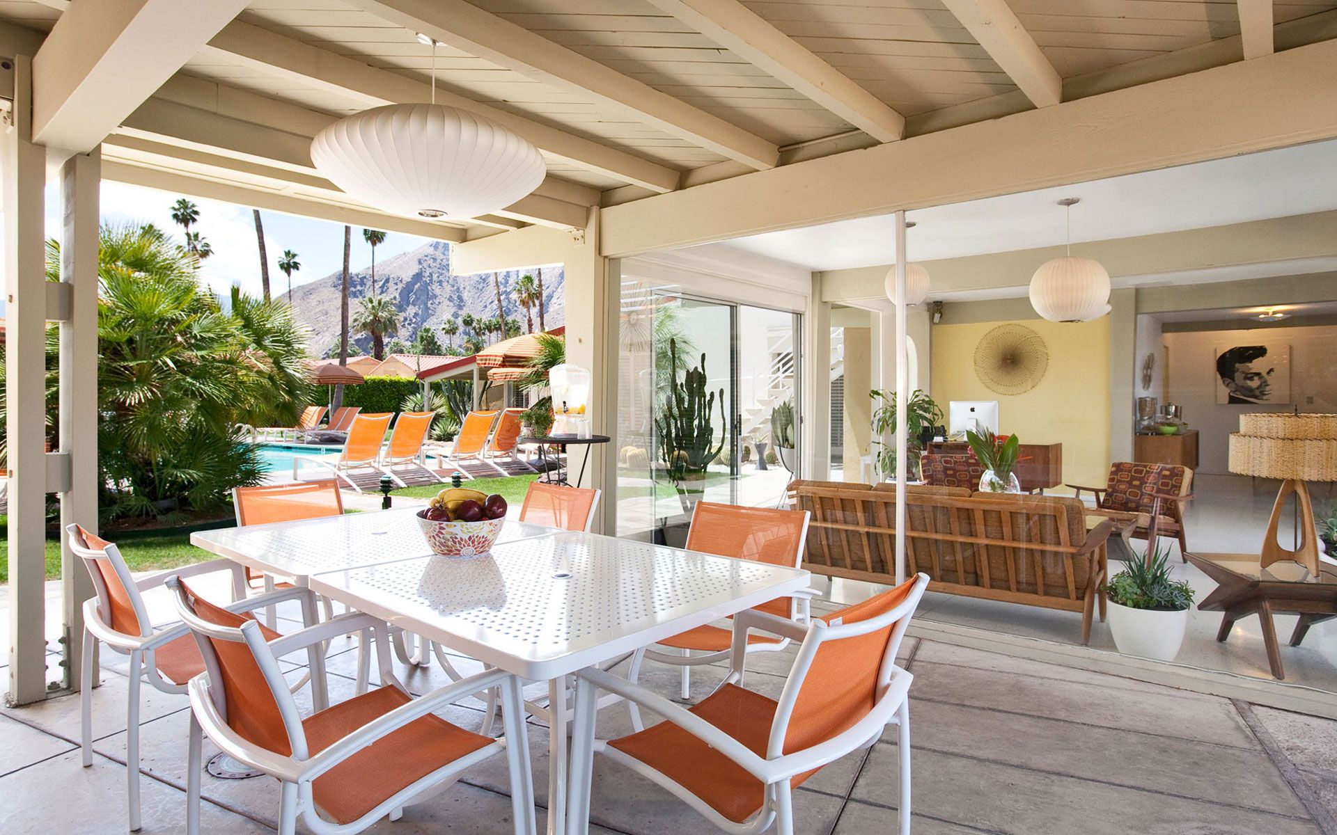 Patio view of Del Marcos Hotel, A Kirkwood Collection Hotel