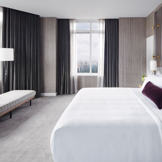 Bedroom view of The Luxury Collection Hotel Manhattan Midtown