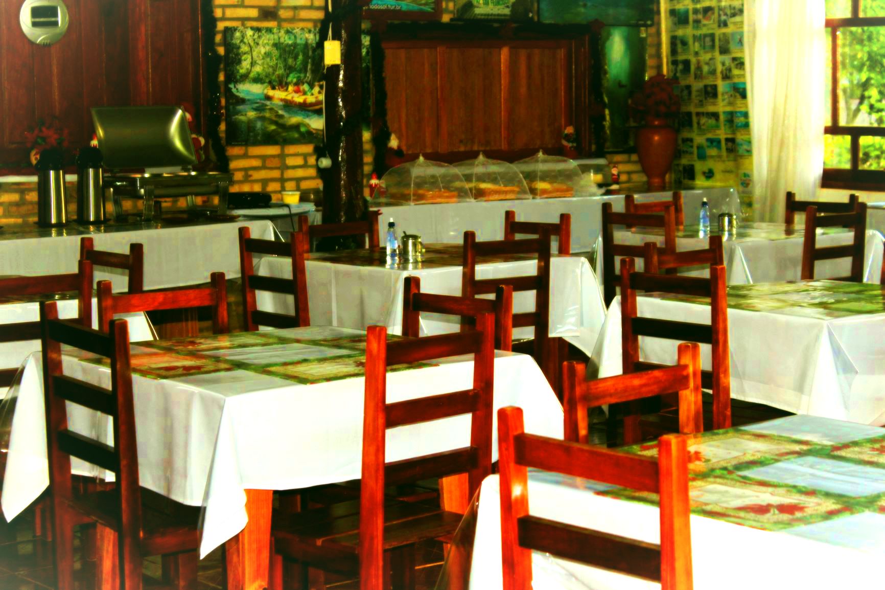 Pousada do Peralta - בוניטו - חדר אוכל