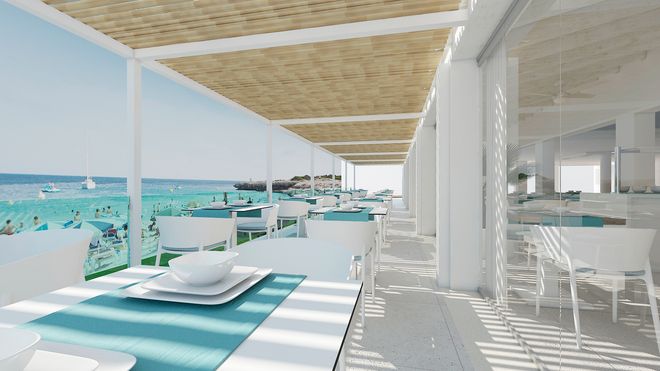 카레마 비치 메노르카 - 시우타데야 - 프론트 데스크