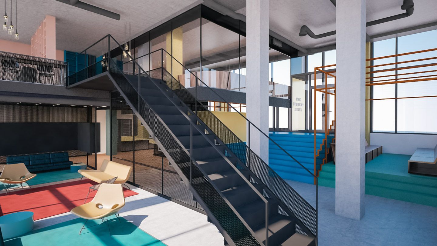 The Student Hotel Eindhoven - Eindhoven - Lobi