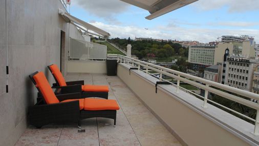Marques De Pombal Hotel - Lissabon - Balkon