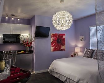 إم هوتل - ميامي بيتش - غرفة نوم