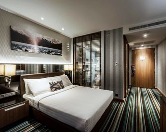 The Continent Hotel Sukhumvit - Asok Bts Bangkok - בנגקוק - חדר שינה