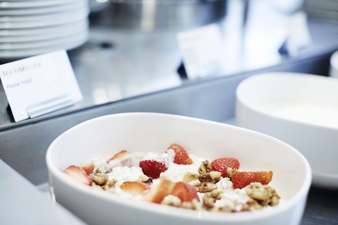 Hotel Maximilian - ปราก - อาหาร