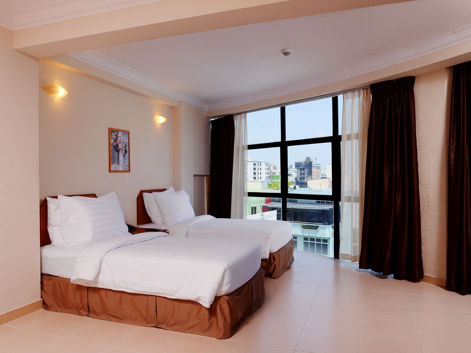 チャンパ セントラル ホテル - マレ - 寝室