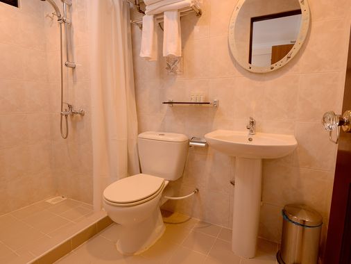 チャンパ セントラル ホテル - マレ - 浴室