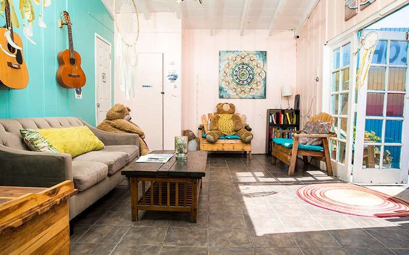 Ith San Diego Beach Bungalow Surf Hostel - San Diego - Sala de estar