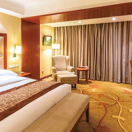 Bedroom view of Avic Hotel Beijing