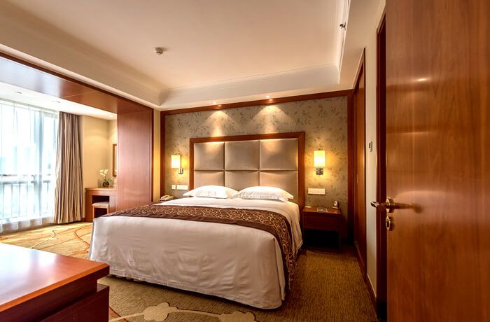 Bedroom view of Avic Hotel Beijing
