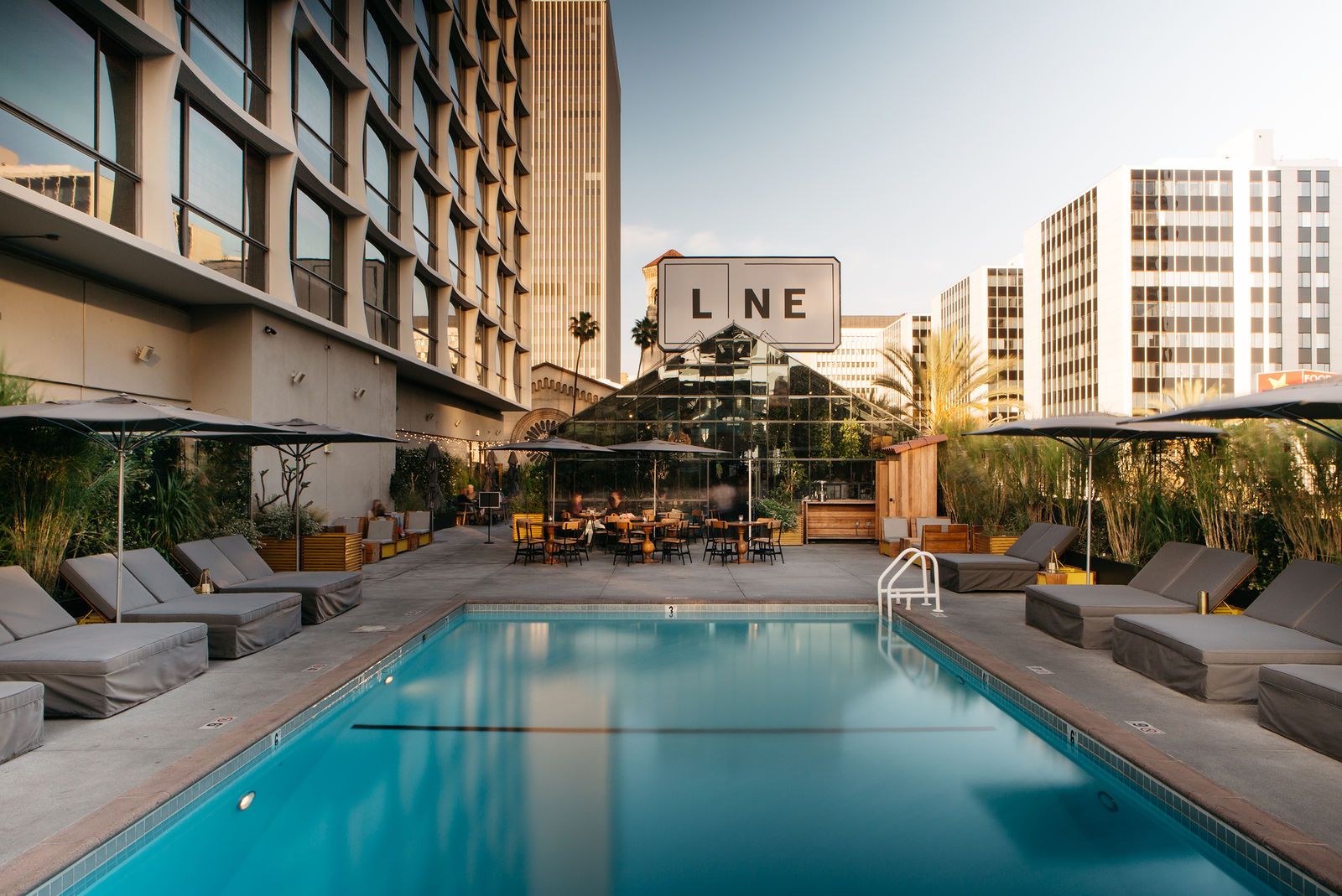 The Line Hotel - Los Angeles - Piscine