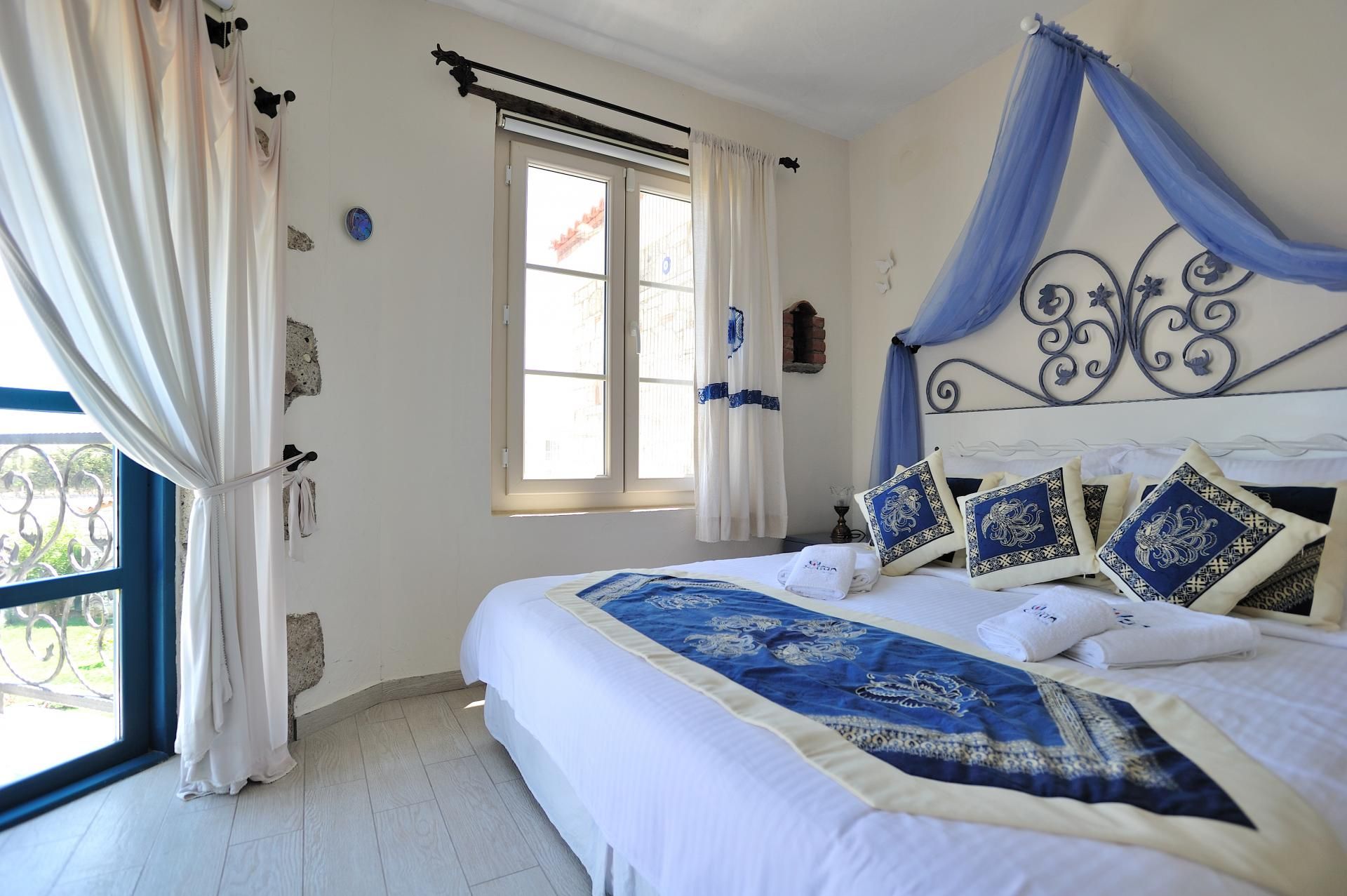 Alacati Sultan Konak Butik Otel - אלאקאטי - חדר שינה