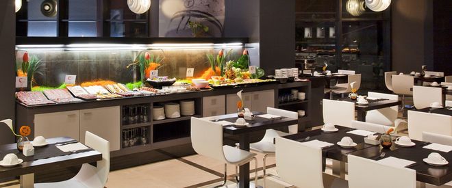 Ilunion Aqua 4 - วาเลนเซีย - บุฟเฟ่ต์