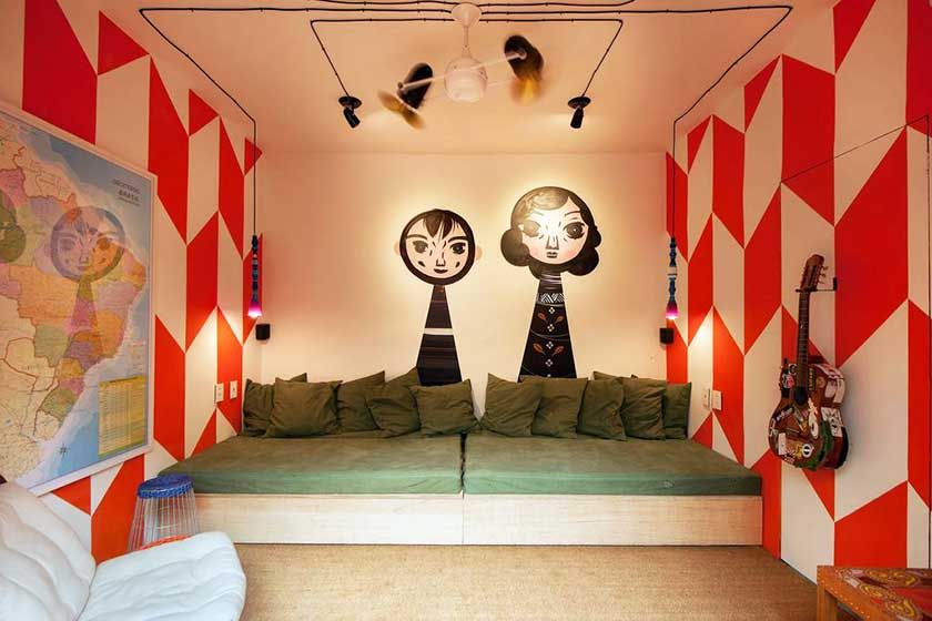 Ô de Casa Hostel Bar - סאו פאולו - חדר שינה