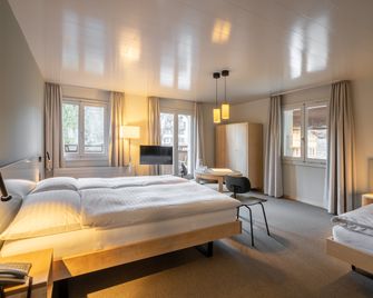 Hotel Alpenruhe - Vintage Design Hotel - לאוטרברונן - חדר שינה