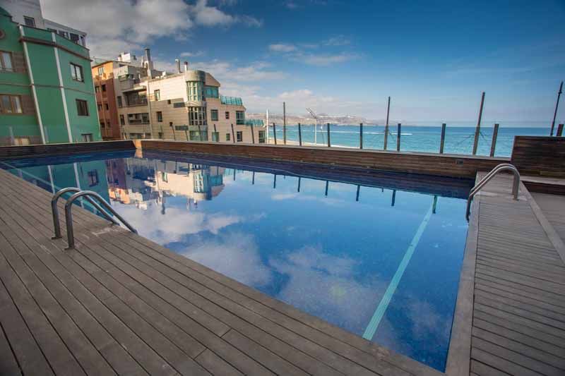 Hotel Sercotel Cristina Las Palmas - Las Palmas de Gran Canaria - Piscina