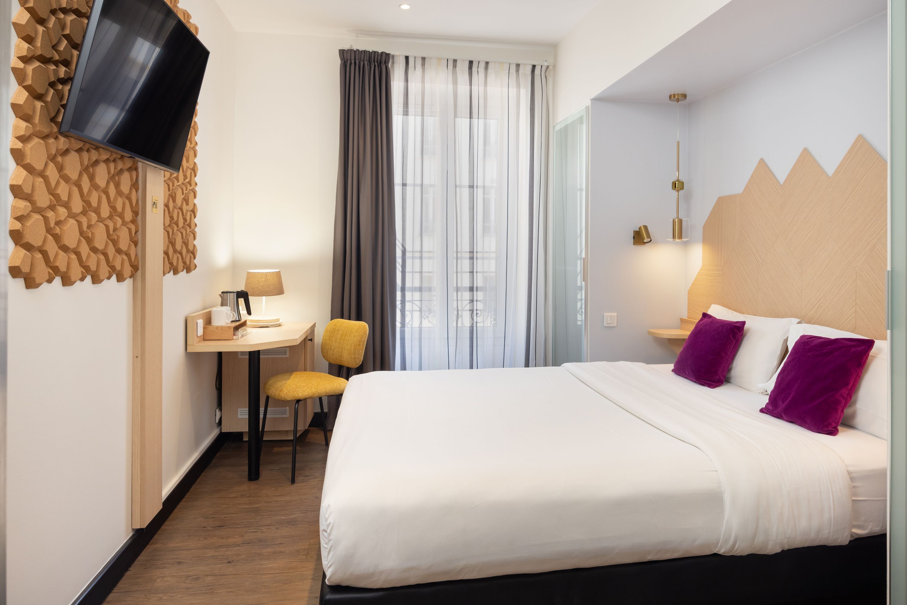 Hotel Florence Nice - Nice - Slaapkamer