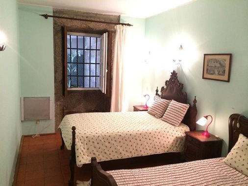Casa Dos Pombais - 吉馬良斯 - 臥室