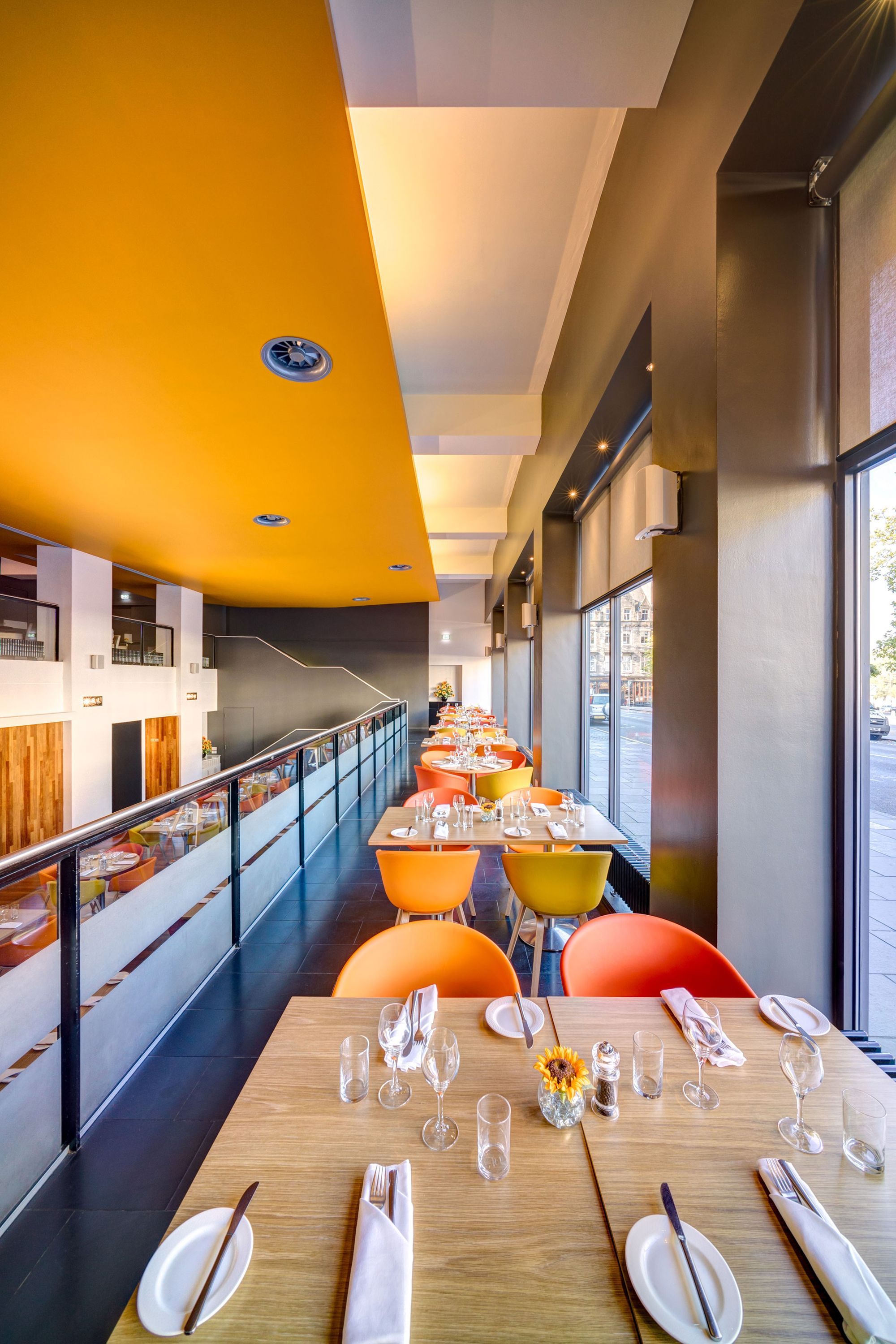 Restaurant view of Apex Grassmarket Hotel