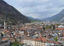 Central Hotel Post - Chur - Rakennus