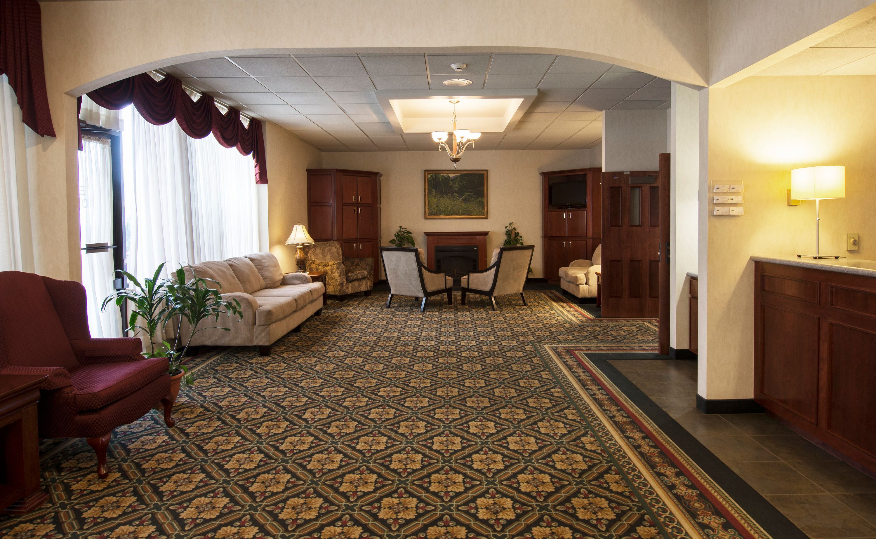 Living room view of Quality Inn Horseheads