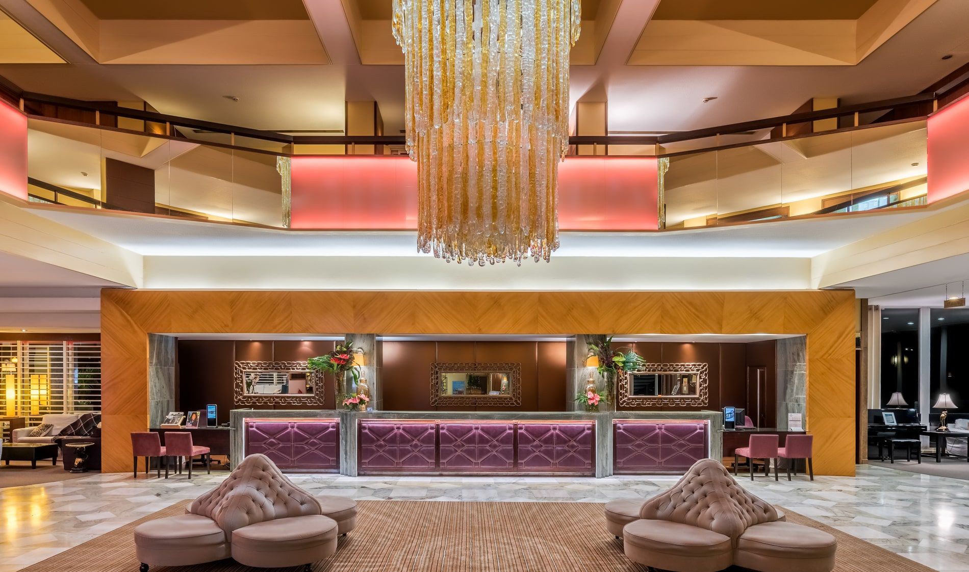 Lobby view of null, located in null. Image provided by Official Hotel Information
