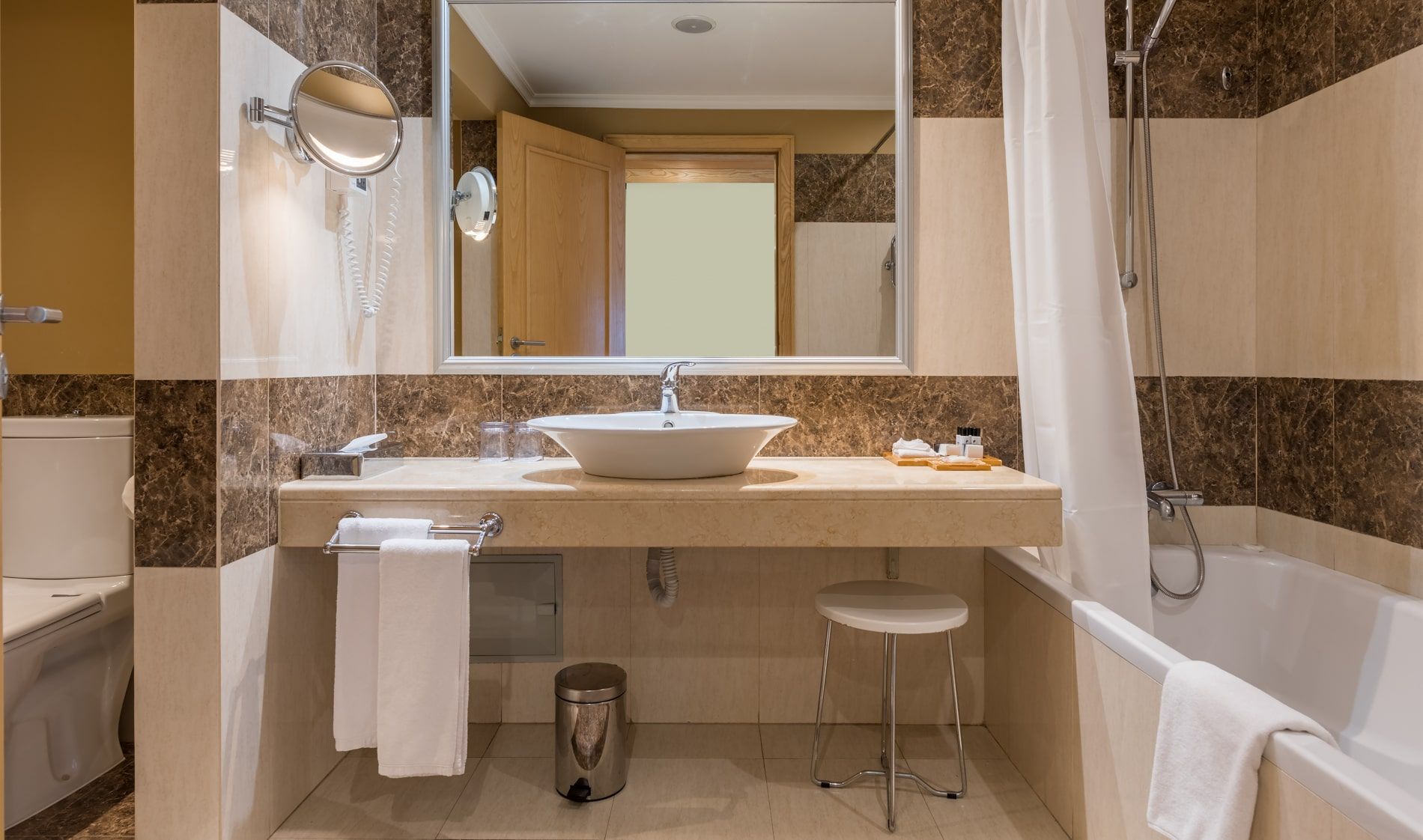 Bathroom view of null, located in null. Image provided by Official Hotel Information