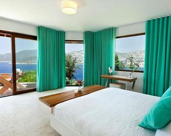 Hotel Villa Mahal - Adults Only - Kalkan - Makuuhuone