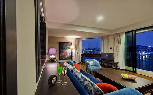 Baan Wanglang Riverside - Bangkok - Wohnzimmer