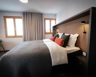 Hotel Les Etagnes - Nendaz - Camera da letto