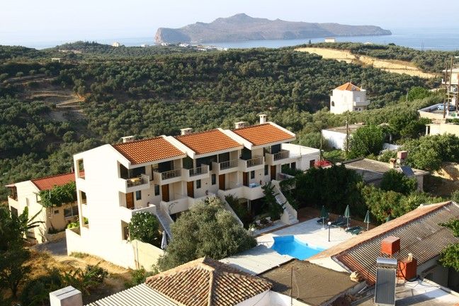 Orestis Hotel Sea View Apartments - Stalos - Gebouw