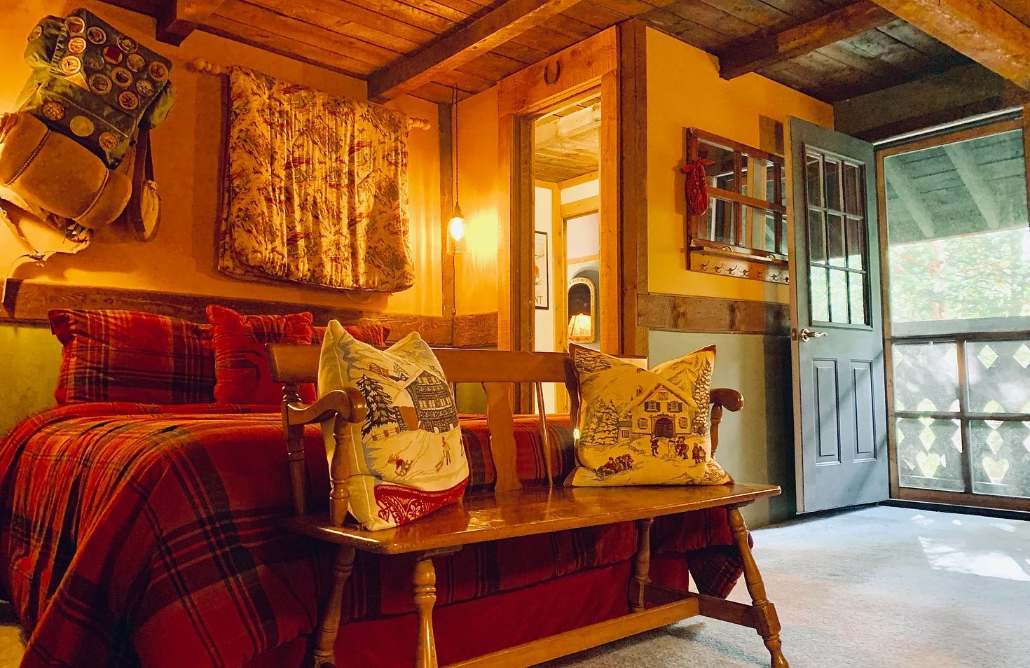 جرونبيرج هاوس إن آند كابينز - واتربوري (فيرمونت) - غرفة نوم