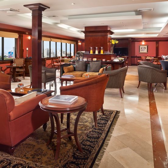 Lounge view of Melia Lima