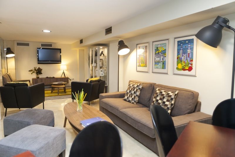 Hotel Sercotel Tres Luces - Vigo - Living room