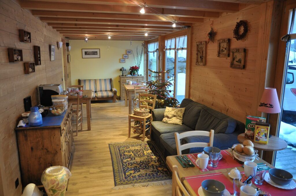 Bed & Breakfast l'Epicéa - Leysin - Wohnzimmer