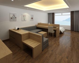 B&Beach Hotel - Yeosu - Sala de estar