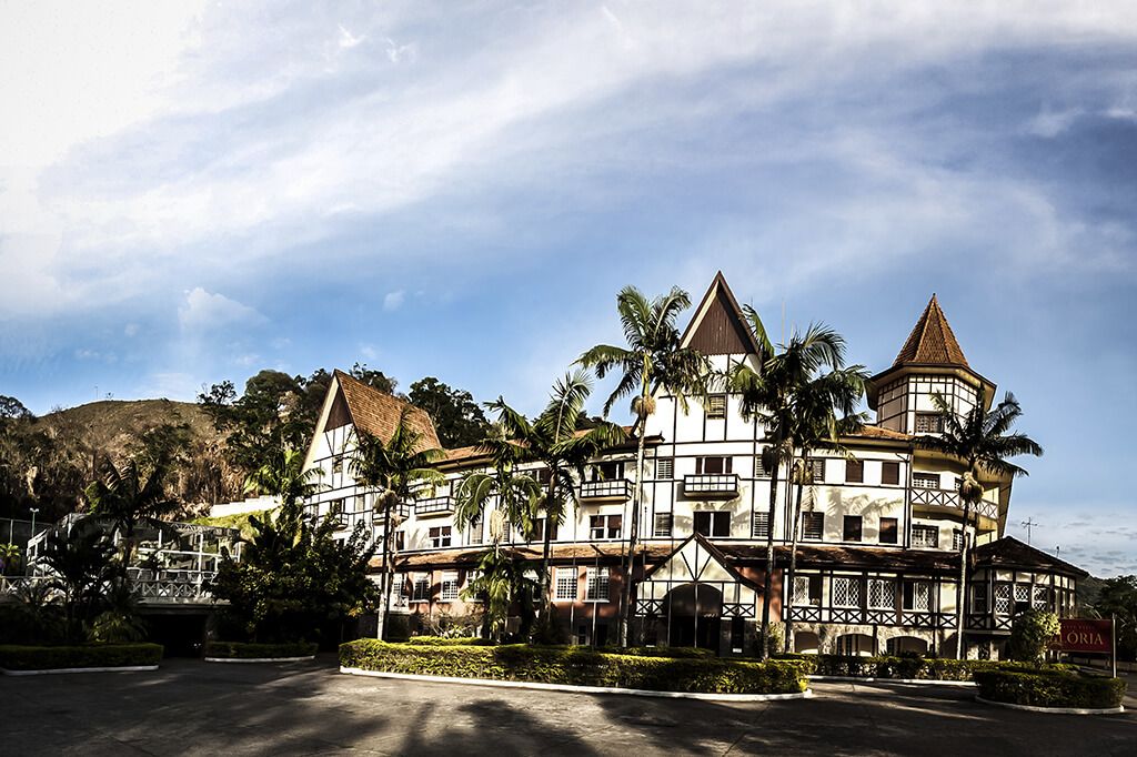 Grande Hotel Glória - اغواس دي ليندويا - مبنى