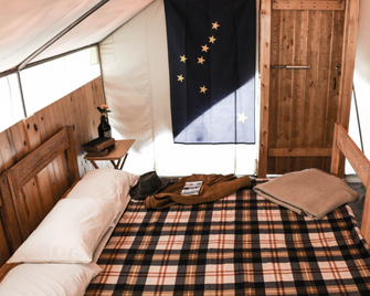 Sven's Basecamp Hostel - Fairbanks - Camera da letto