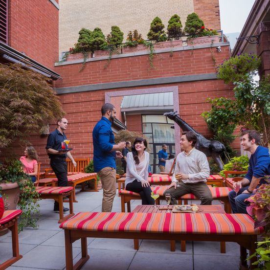 Rooftop view of Hotel Giraffe By Library Hotel Collection