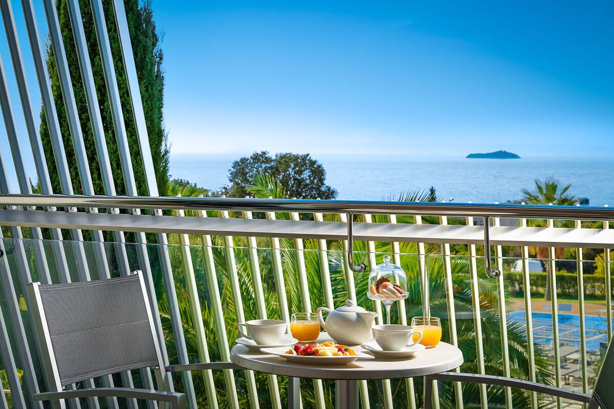 Balcony view of Valamar Lacroma Dubrovnik Hotel