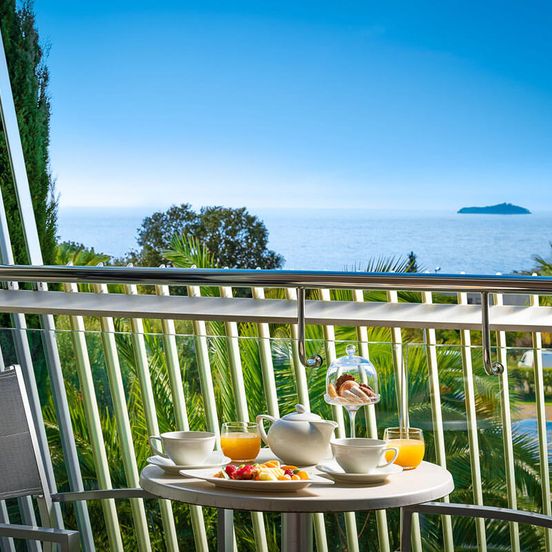Balcony view of Valamar Lacroma Dubrovnik Hotel