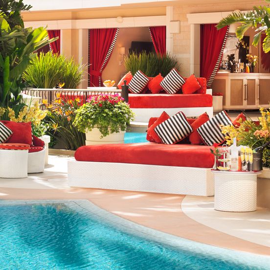 Pool view of Encore at Wynn Las Vegas