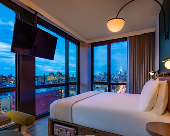Moxy Nyc Lower East Side - ניו יורק - חדר שינה