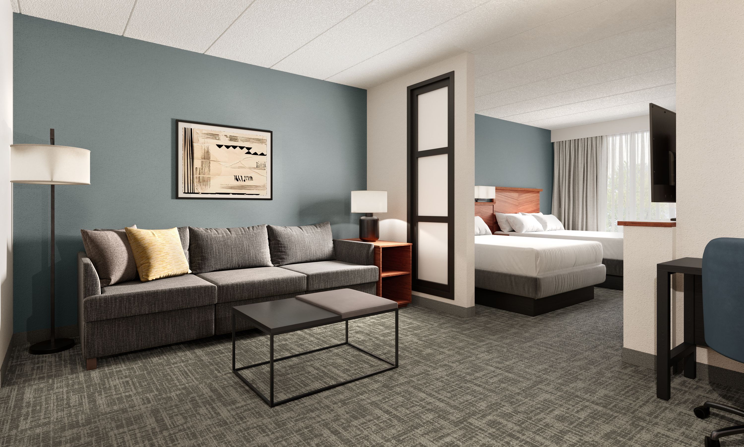 Hyatt Select Richmond Airport - ריצ'מונד - חדר שינה