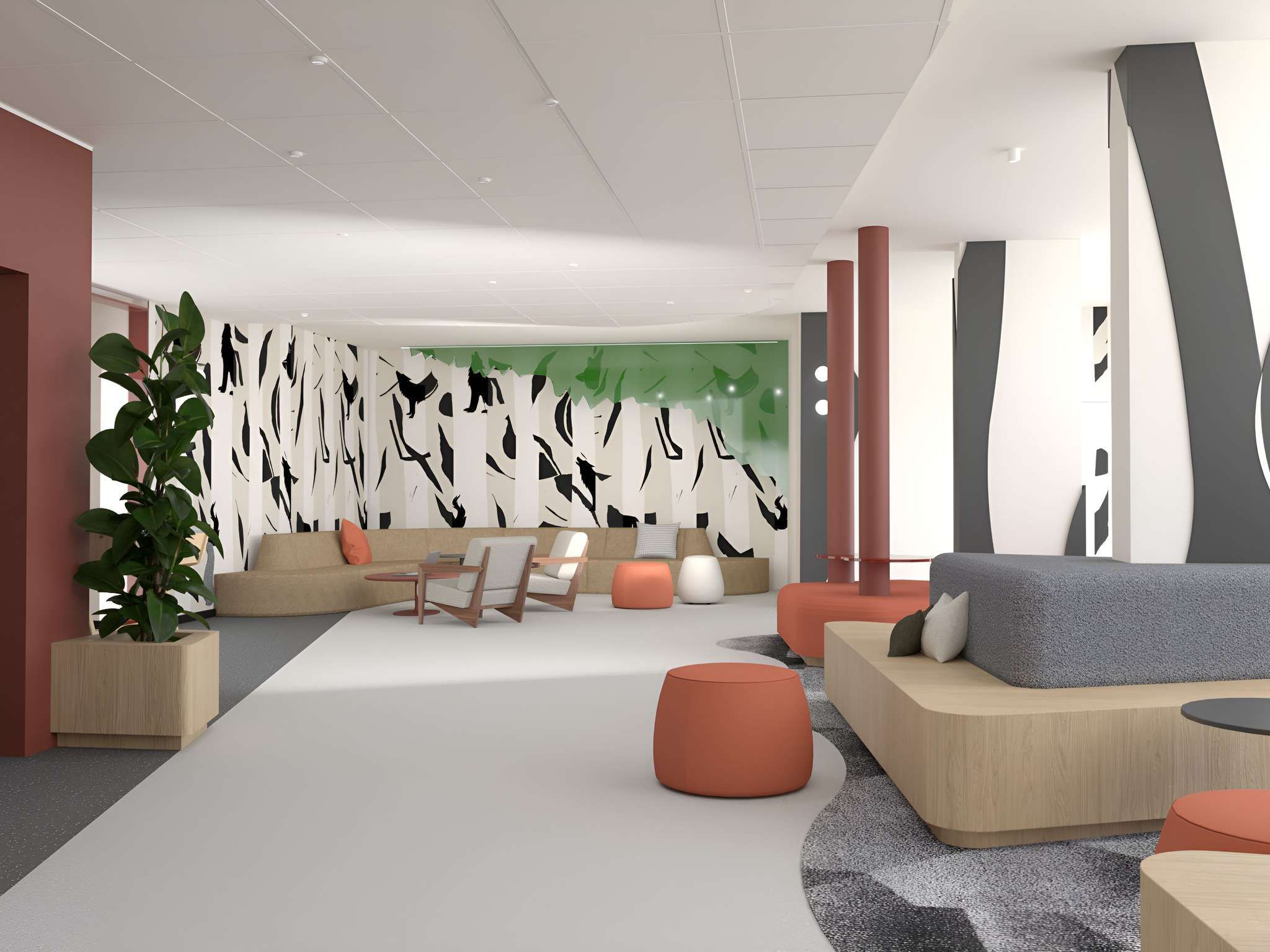 ibis Styles Lyon Gorge de Loup Saphir - Lyon - Lobby