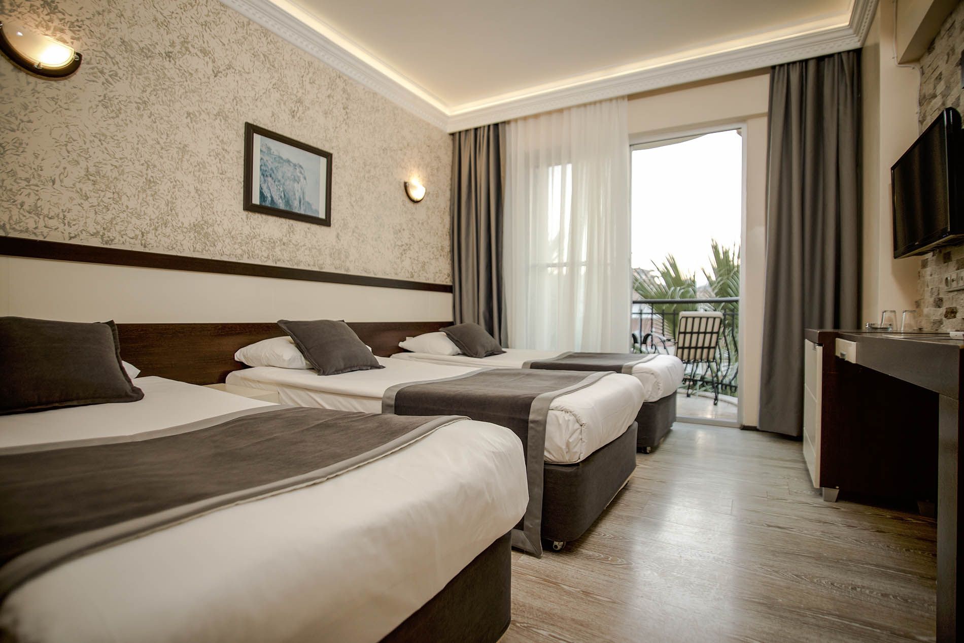Camyuva Beach Hotel - Kemer - Phòng ngủ