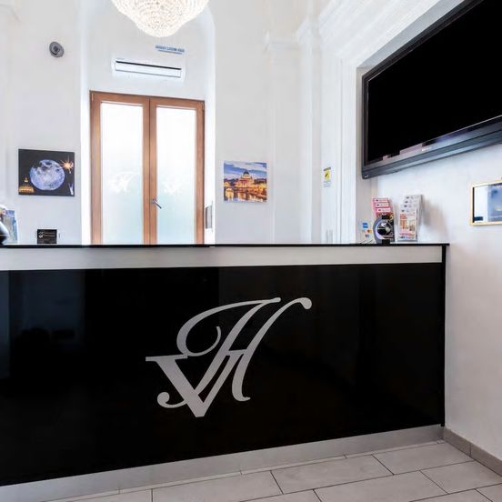 Front desk view of Al Viminale Hill Inn & Hotel