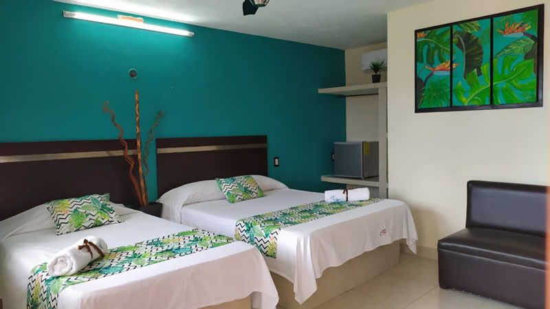 Hotel San Miguel - Progreso - Schlafzimmer