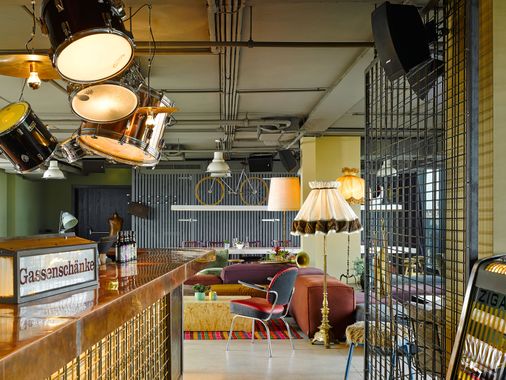 25hours Hotel Vienna at MuseumsQuartier - Vienna - Bar