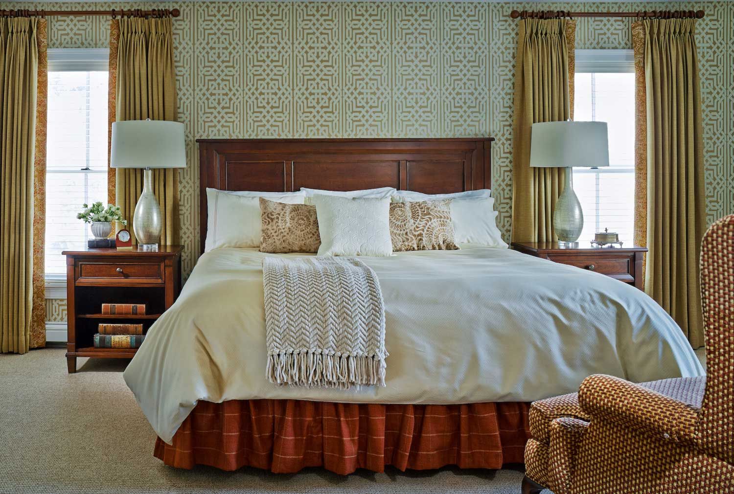 Green Mountain Inn - סטואו - חדר שינה